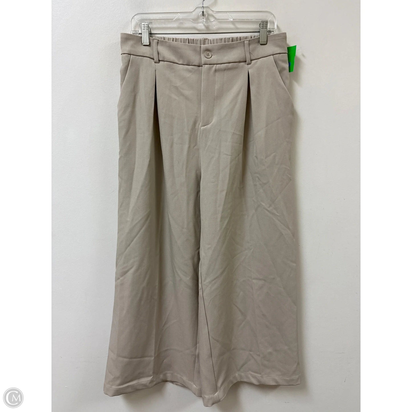 Pants Dress By Clothes Mentor In Tan, Size: 12