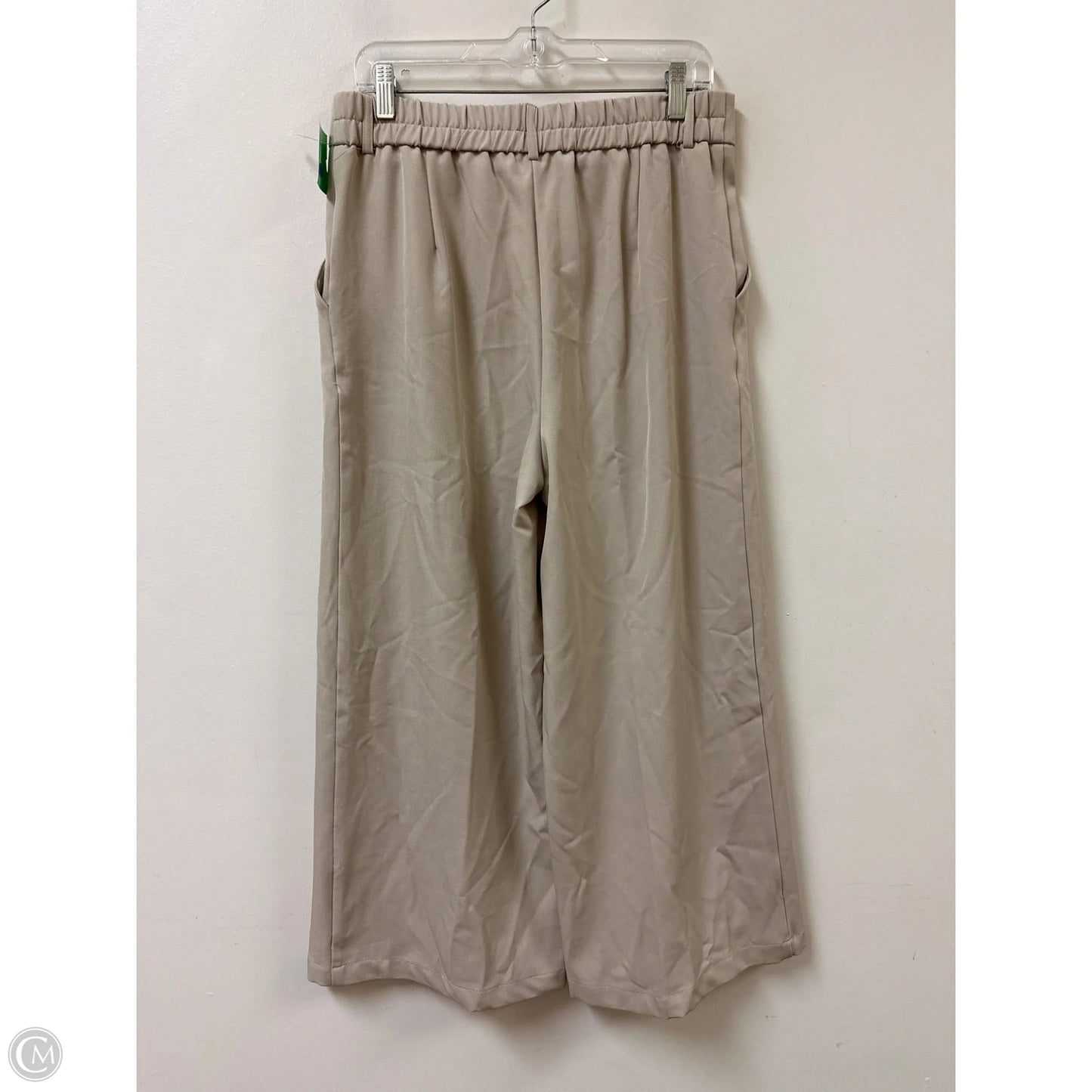 Pants Dress By Clothes Mentor In Tan, Size: 12