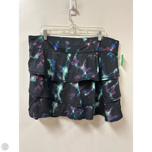Athletic Skort By Ideology In Black, Size: 1x