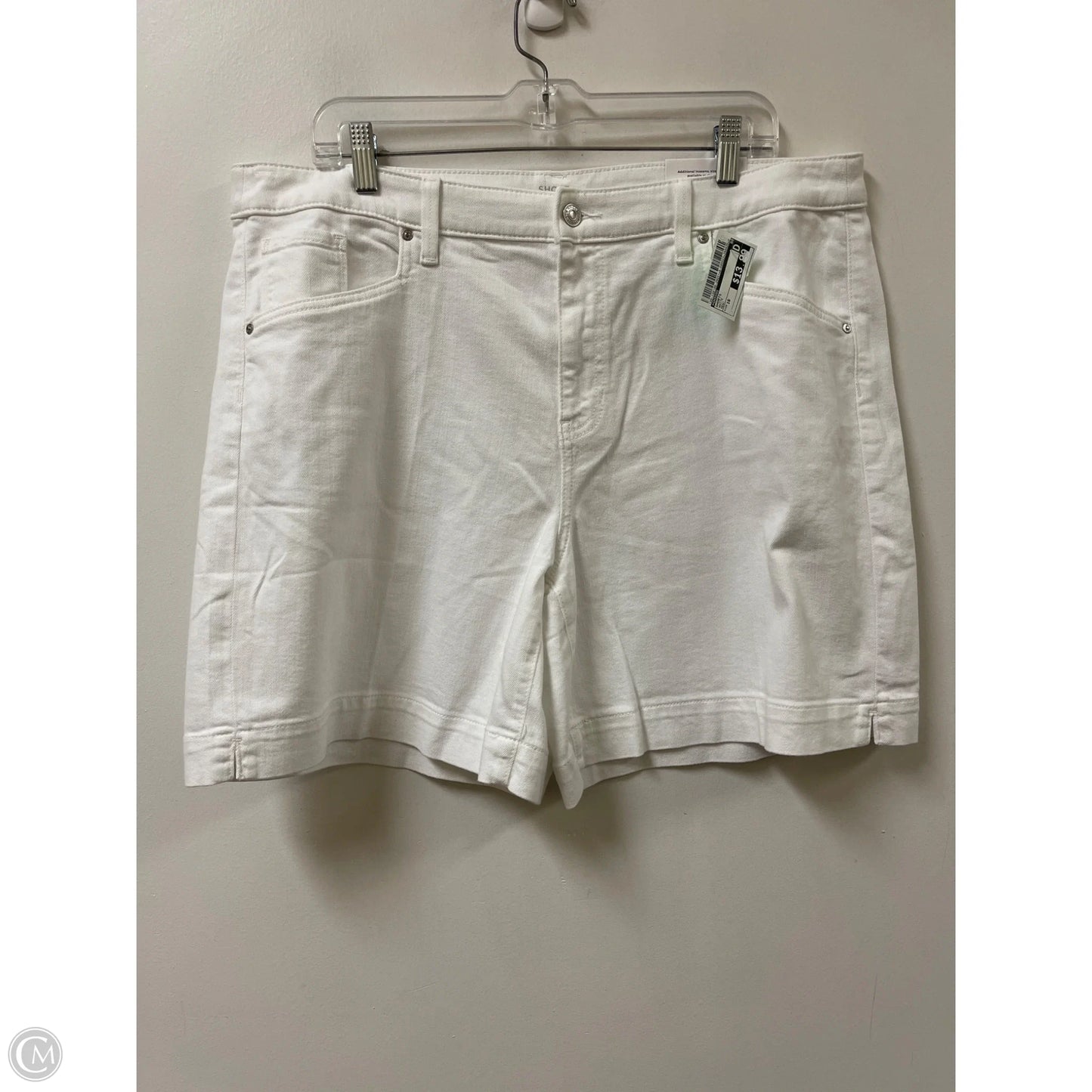 Shorts By Chicos In White, Size: 16