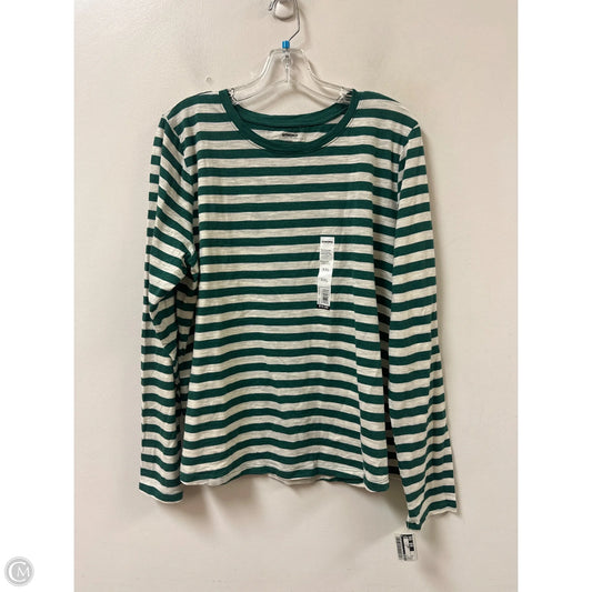 Top Long Sleeve By Sonoma In Green, Size: 2x