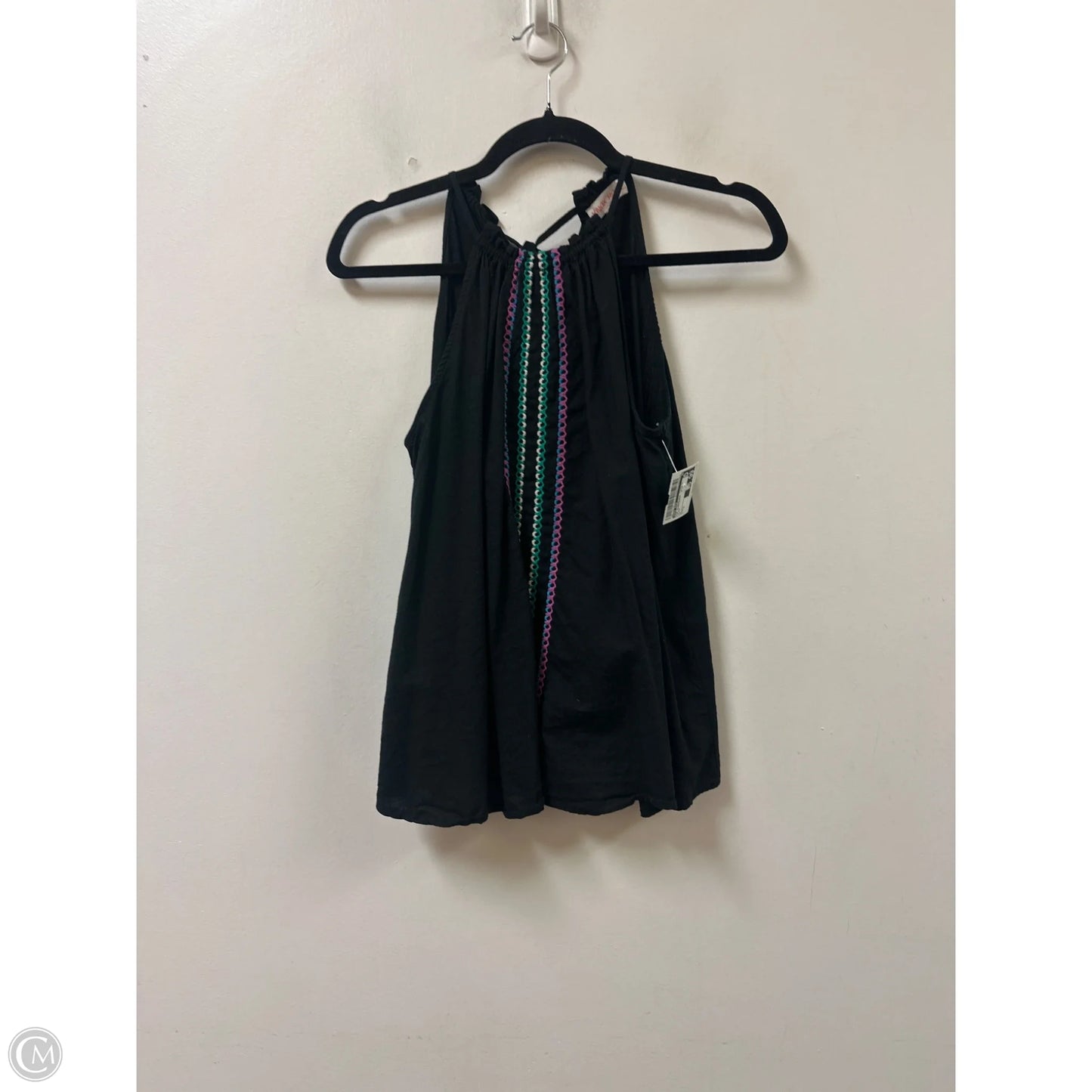 Top Sleeveless By Knox Rose In Black, Size: S