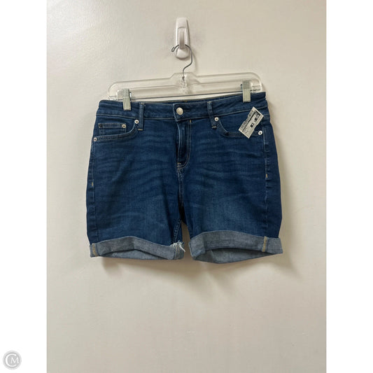 Shorts By Calvin Klein In Blue Denim, Size: 8