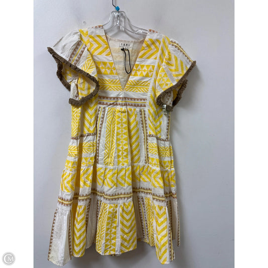 Dress Casual Short By Thml In Yellow, Size: Xs