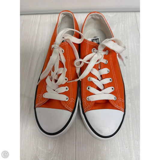 Shoes Athletic By Clothes Mentor In Orange, Size: 8