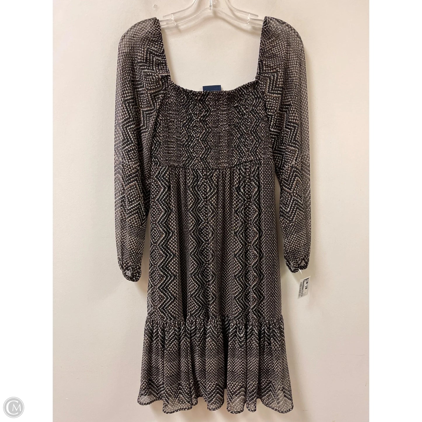 Dress Casual Maxi By Just Taylor In Brown, Size: M