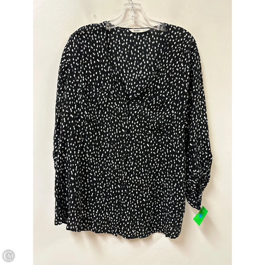 Top Long Sleeve By Old Navy In Black, Size: 2x