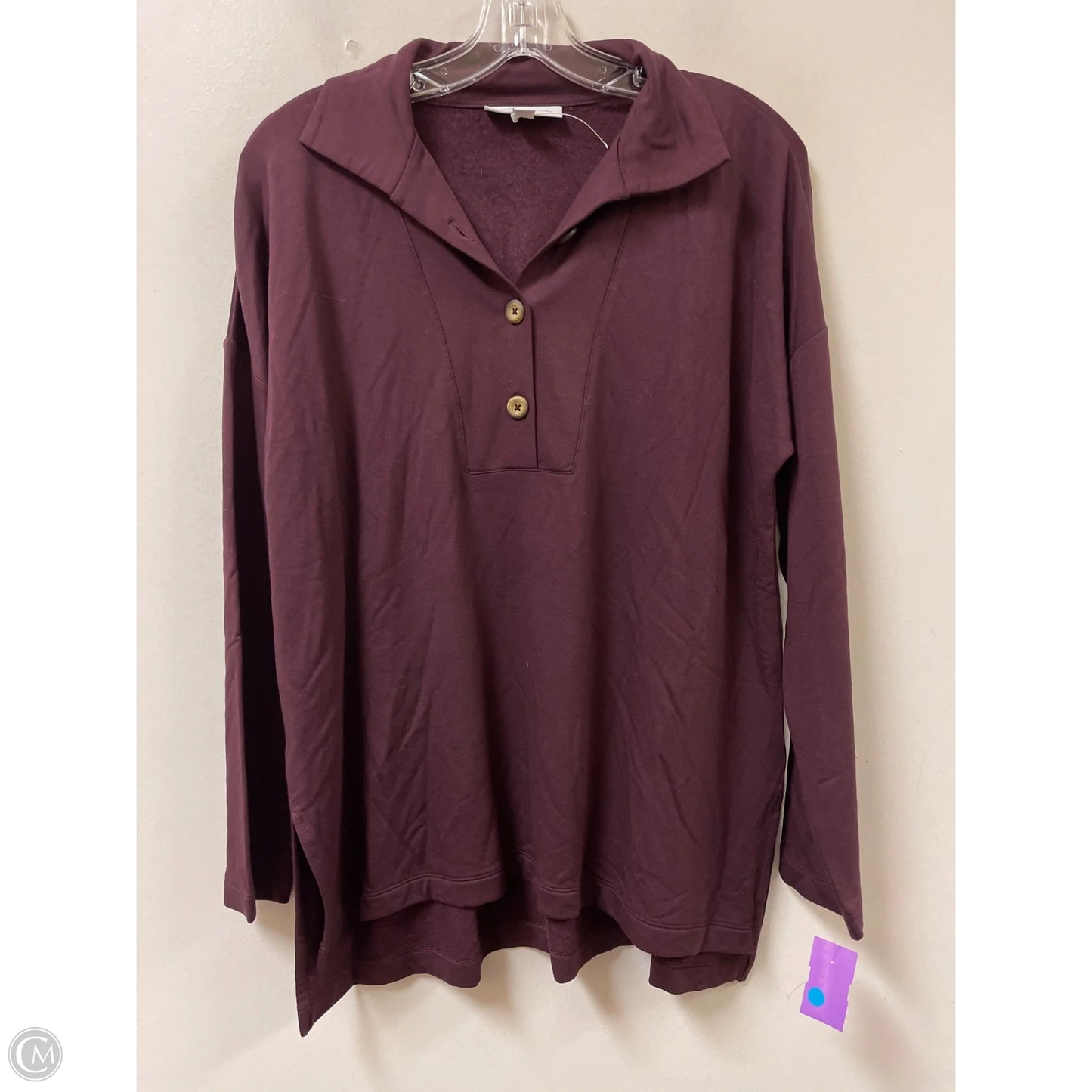Top Long Sleeve By Pure Jill In Purple, Size: S