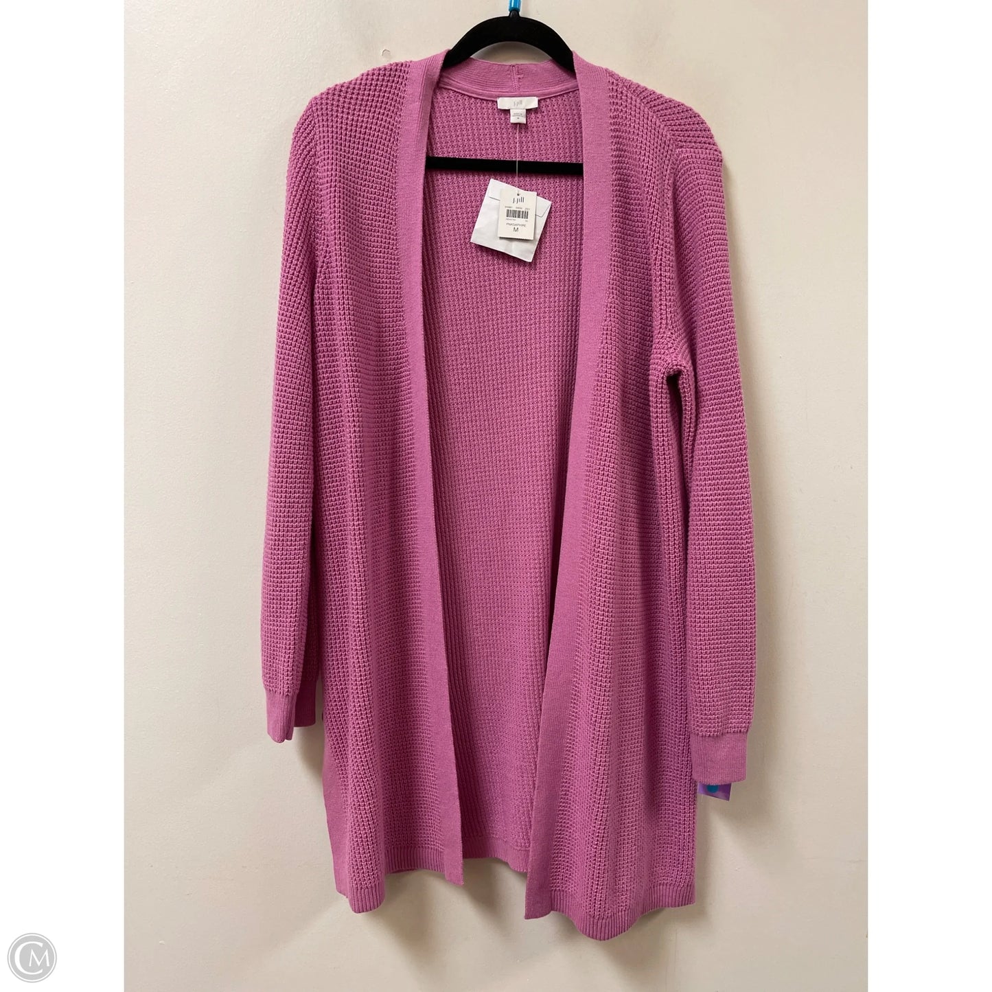 Sweater Cardigan By J. Jill In Pink, Size: M
