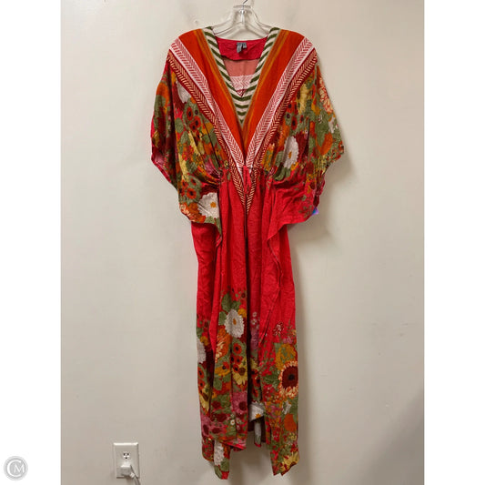Swimwear Cover-up By Bl-nk In Multi-colored, Size: M