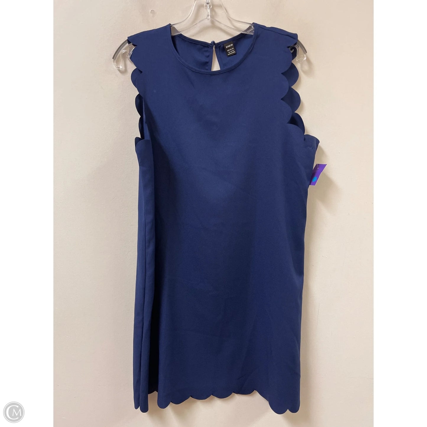 Dress Casual Short By Shein In Blue, Size: Xl