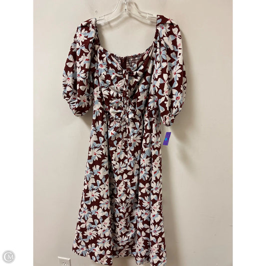 Dress Casual Maxi By Free Assembly In Brown, Size: S