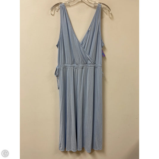 Dress Casual Maxi By A New Day In Blue, Size: M