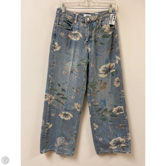 Jeans Straight By Forever 21 In Blue Denim, Size: 2