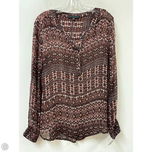 Top Long Sleeve By Sanctuary In Multi-colored, Size: L