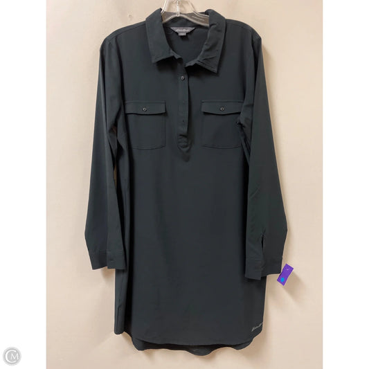 Dress Casual Short By Eddie Bauer In Black, Size: L