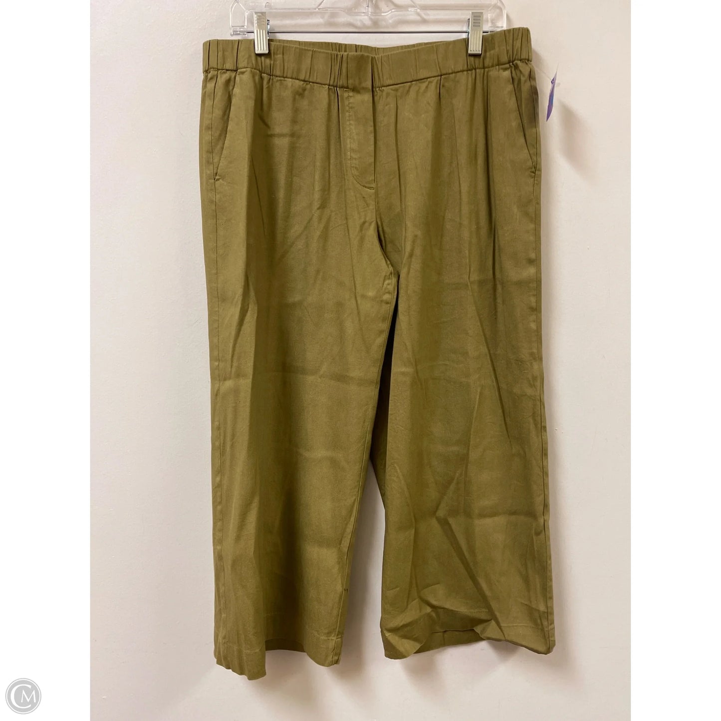 Pants Wide Leg By J. Jill In Green, Size: 10
