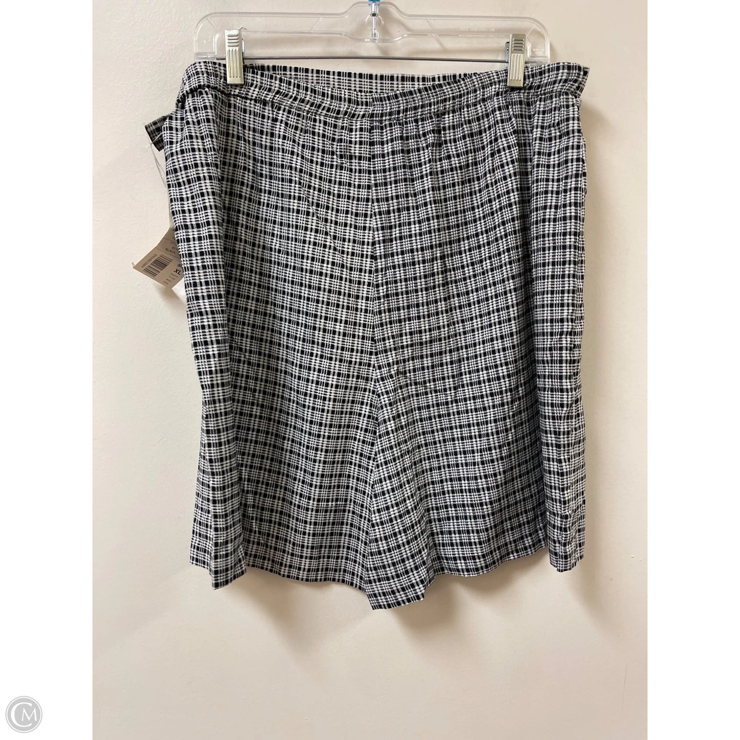 Skirt Midi By Bechamel In Black & White, Size: Xl