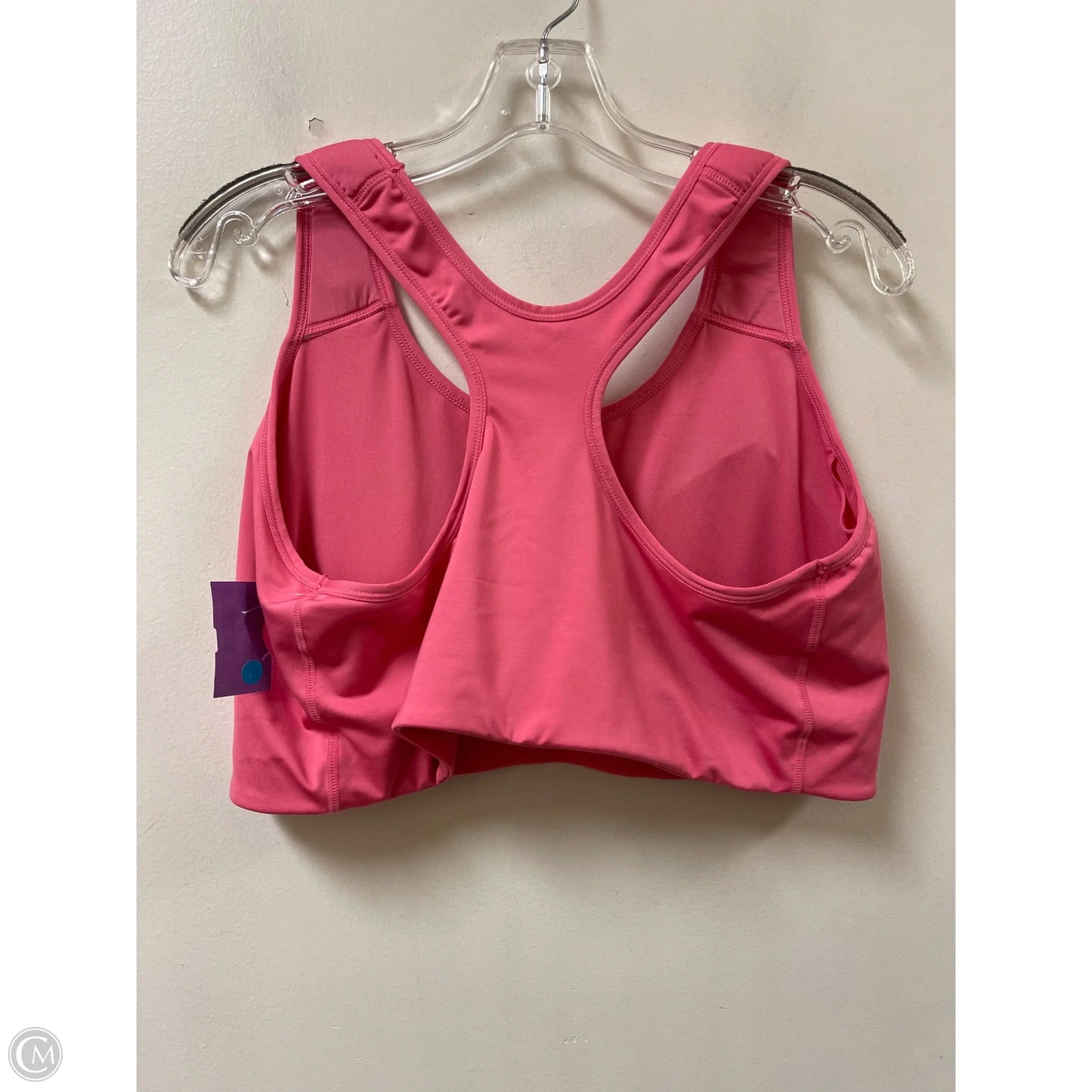 Athletic Bra By Avia In Pink, Size: 3x