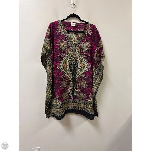 Swimwear Cover-up By Clothes Mentor In Multi-colored, Size: Osfm