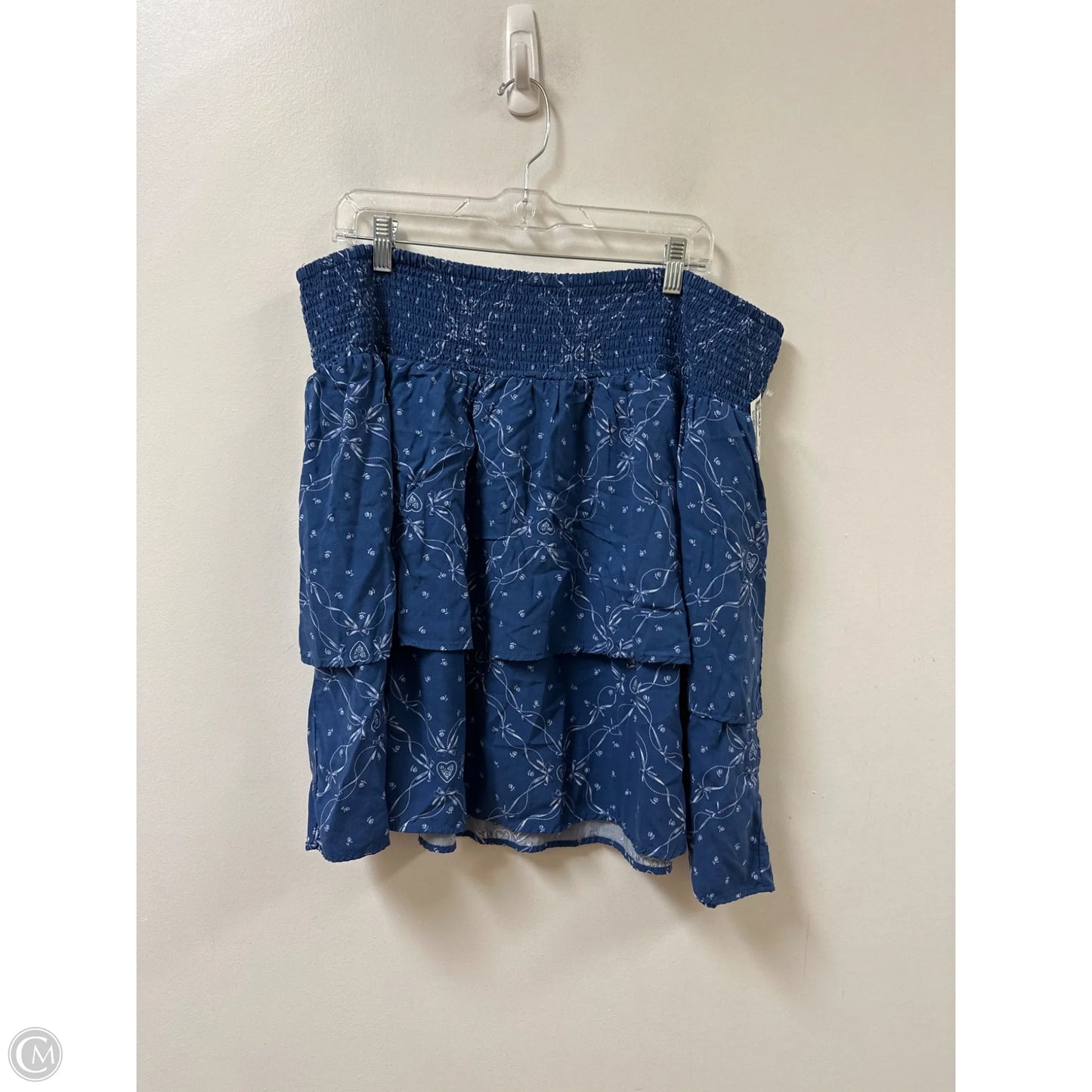 Skirt Midi By Torrid In Blue, Size: 22