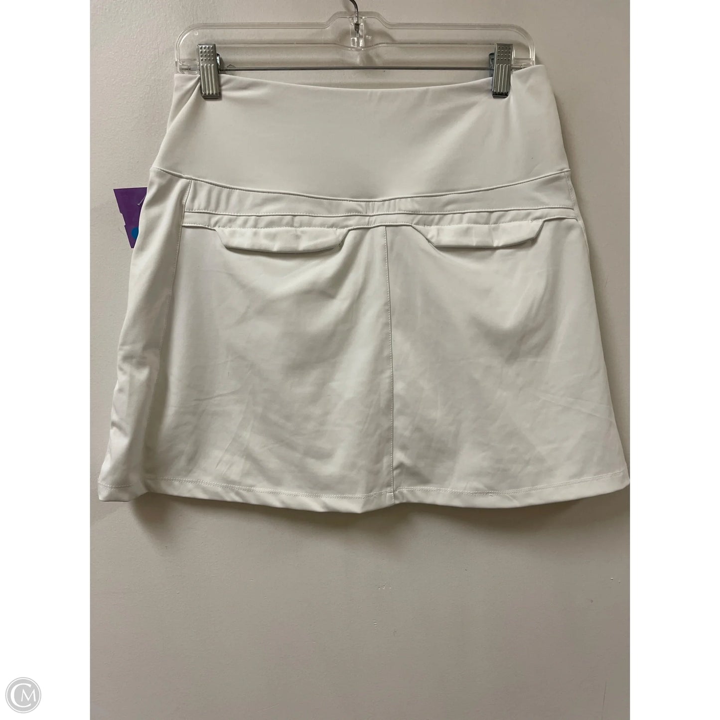 Athletic Skort By Clothes Mentor In White, Size: M