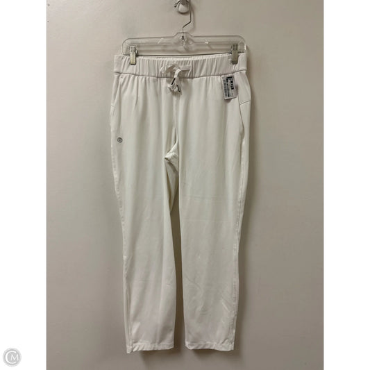 Athletic Pants By Clothes Mentor In White, Size: M