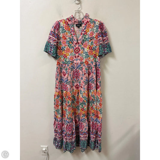 Dress Casual Maxi By Gigio In Multi-colored, Size: S