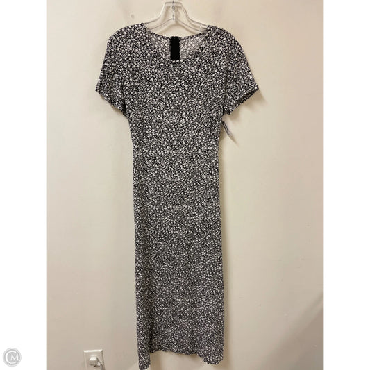 Dress Casual Maxi By Clothes Mentor In Black & White, Size: M