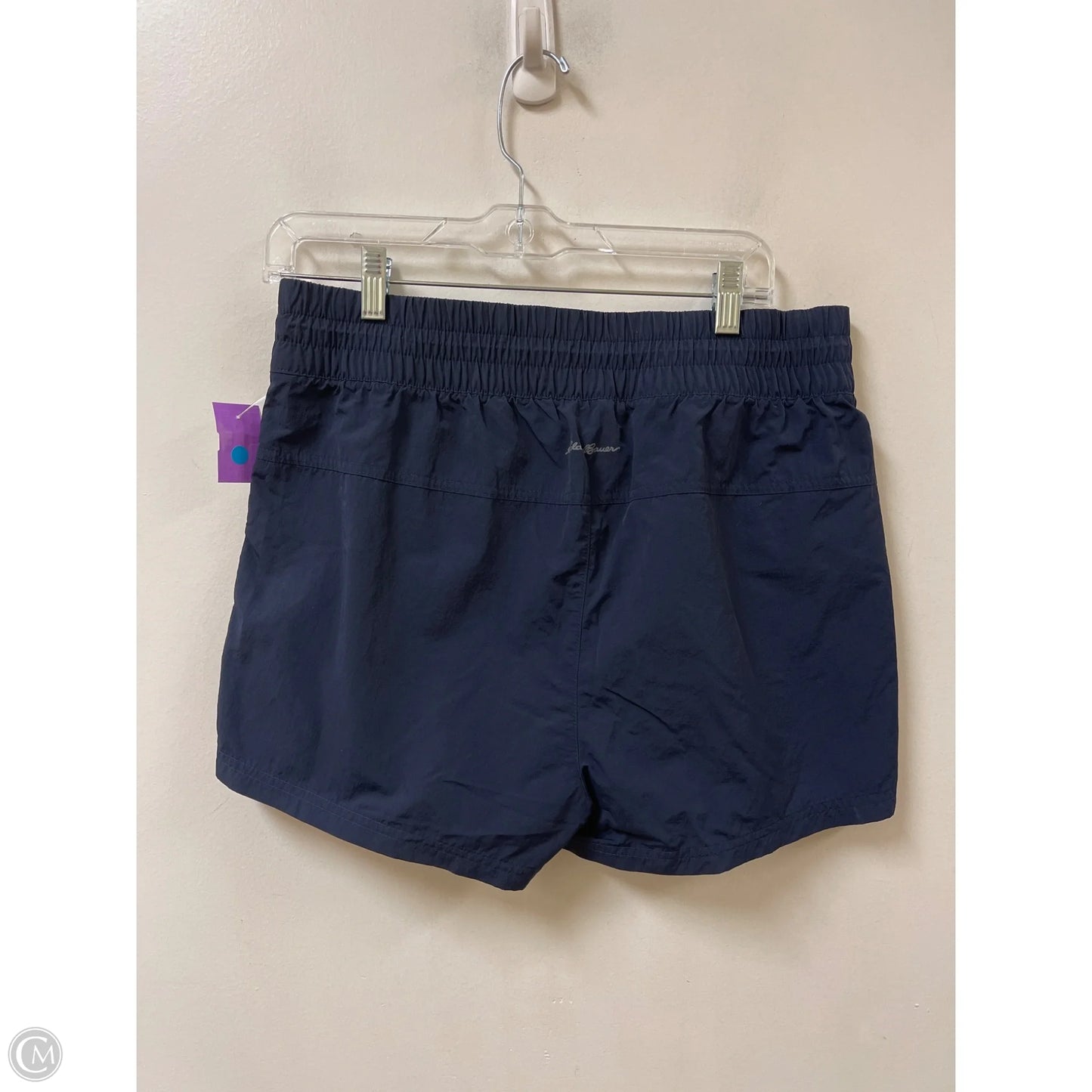 Athletic Shorts By Eddie Bauer In Navy, Size: M