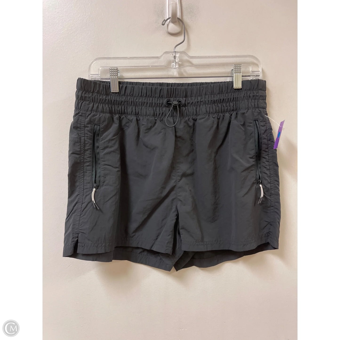 Athletic Shorts By Eddie Bauer In Grey, Size: M