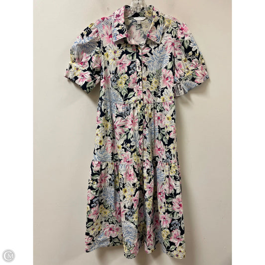 Dress Casual Maxi By Crown And Ivy In Floral Print, Size: Mp
