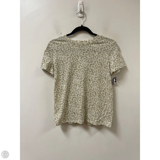 Top Short Sleeve By Ana In Animal Print, Size: S