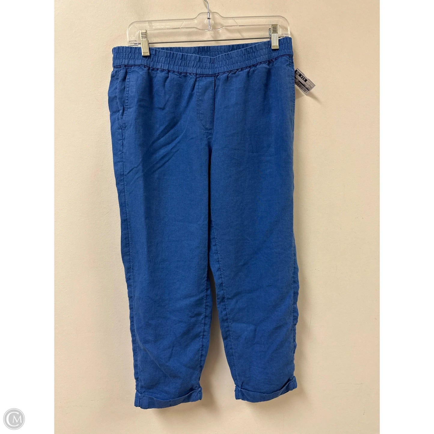 Pants Linen By J. Jill In Blue, Size: 4