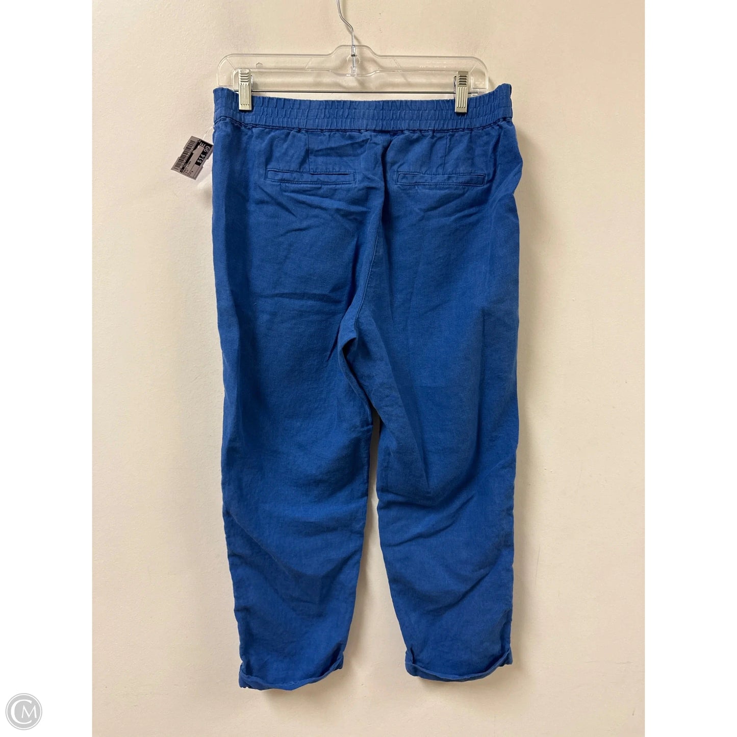 Pants Linen By J. Jill In Blue, Size: 4