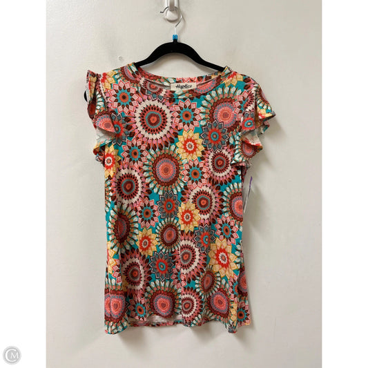 Top Short Sleeve By Haptics In Multi-colored, Size: S