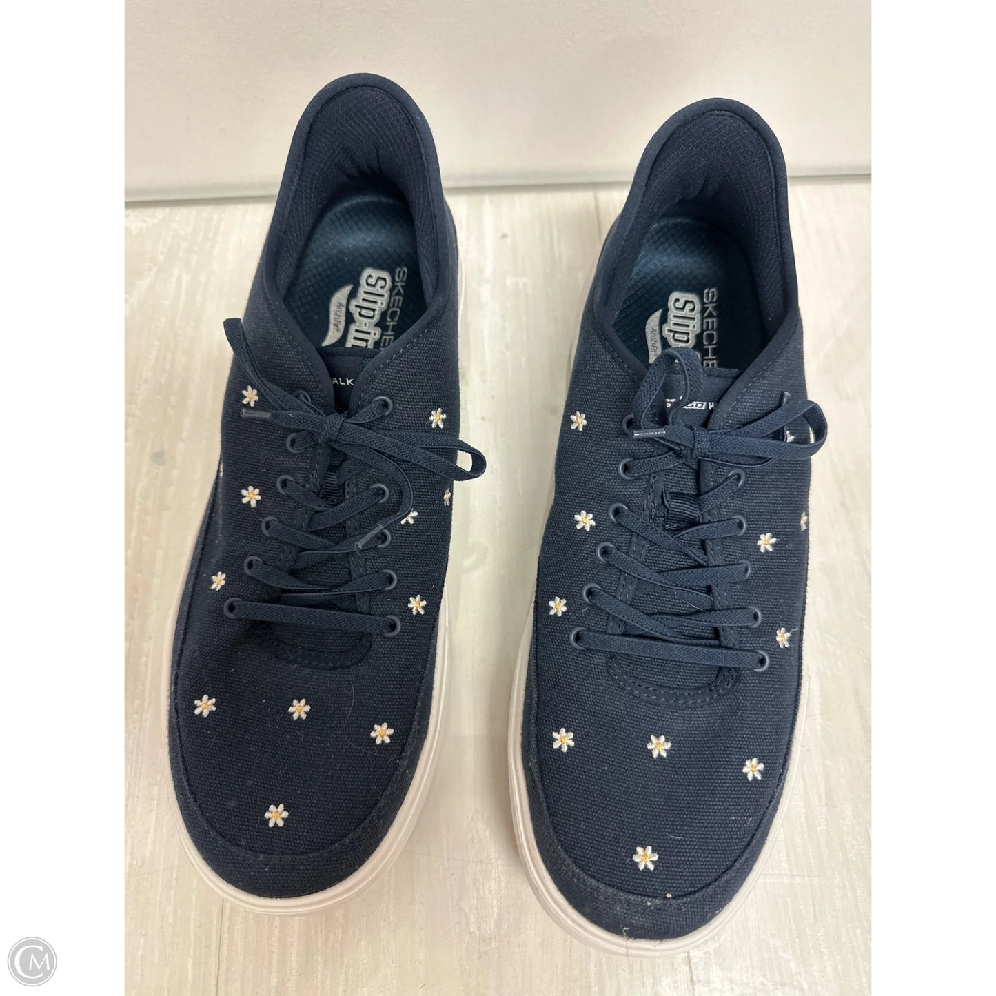 Shoes Athletic By Skechers In Navy, Size: 11