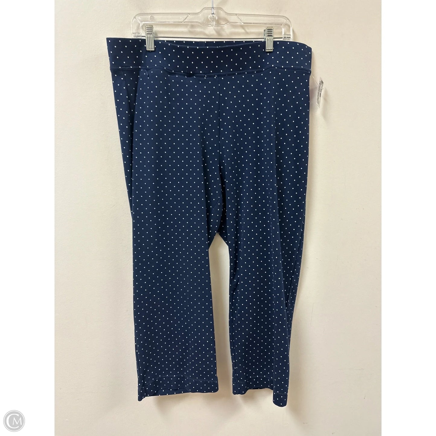 Pants Leggings By Lands End In Navy, Size: 14