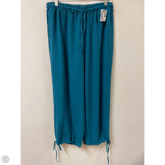 Pants Lounge By Clothes Mentor In Green, Size: 18