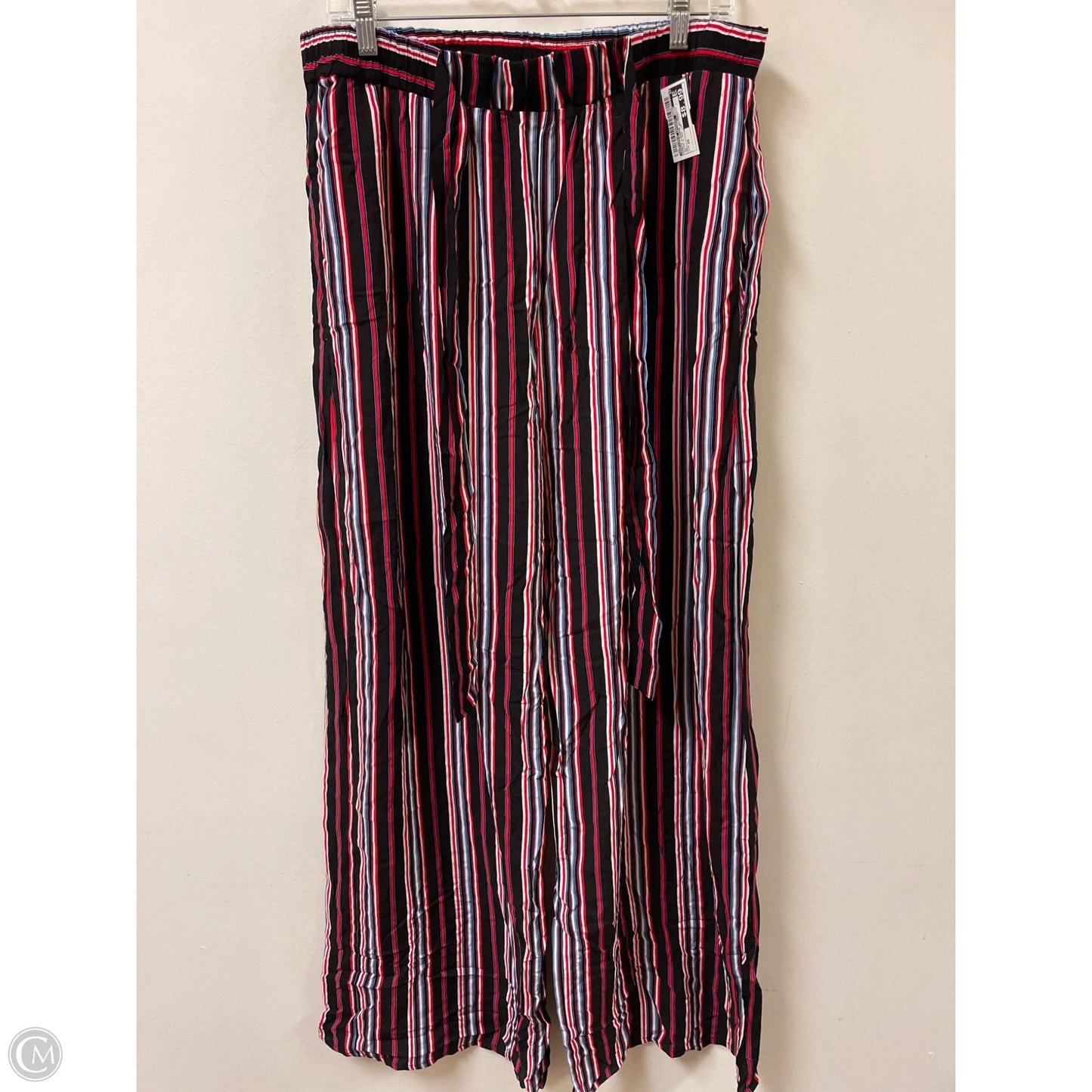 Pants Lounge By Ambiance Apparel In Black & Red, Size: 20