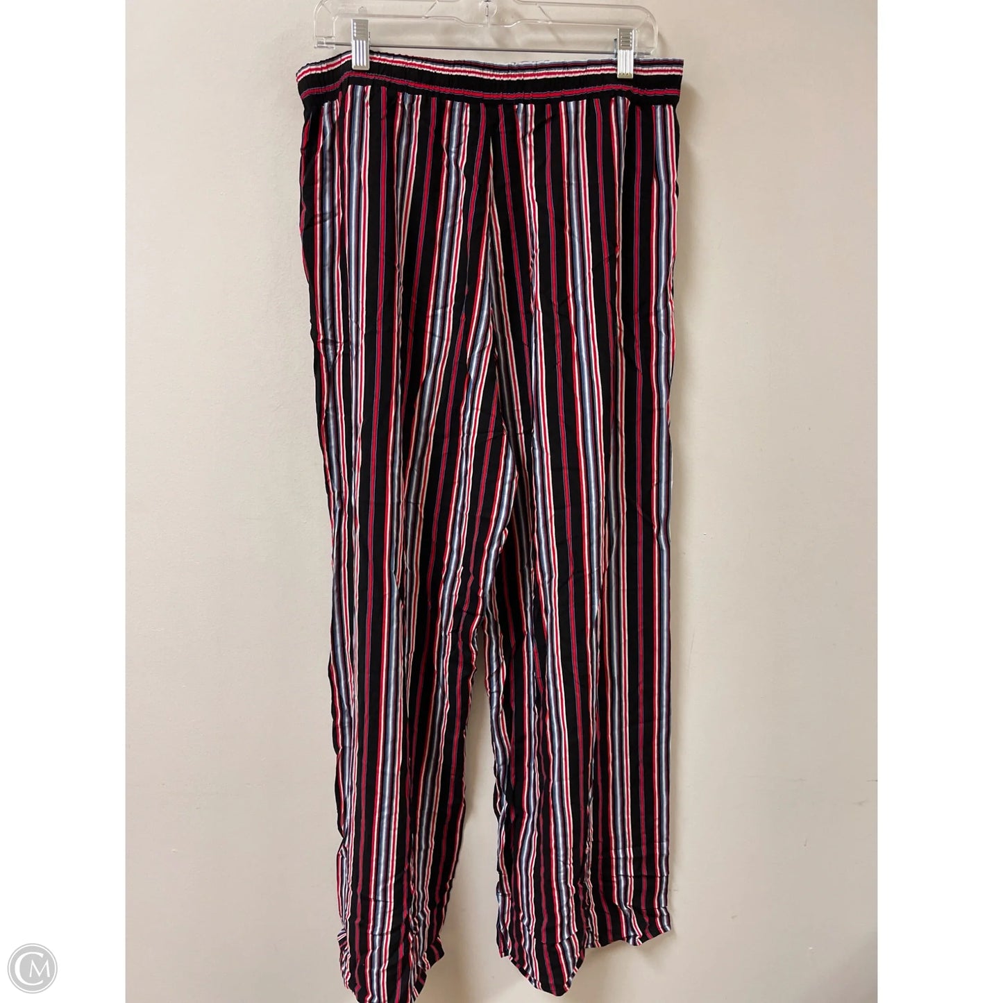 Pants Lounge By Ambiance Apparel In Black & Red, Size: 20