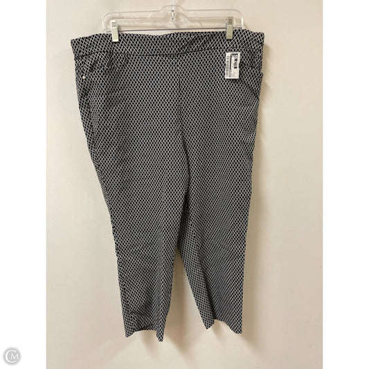 Pants Dress By Rafaella In Black, Size: 18