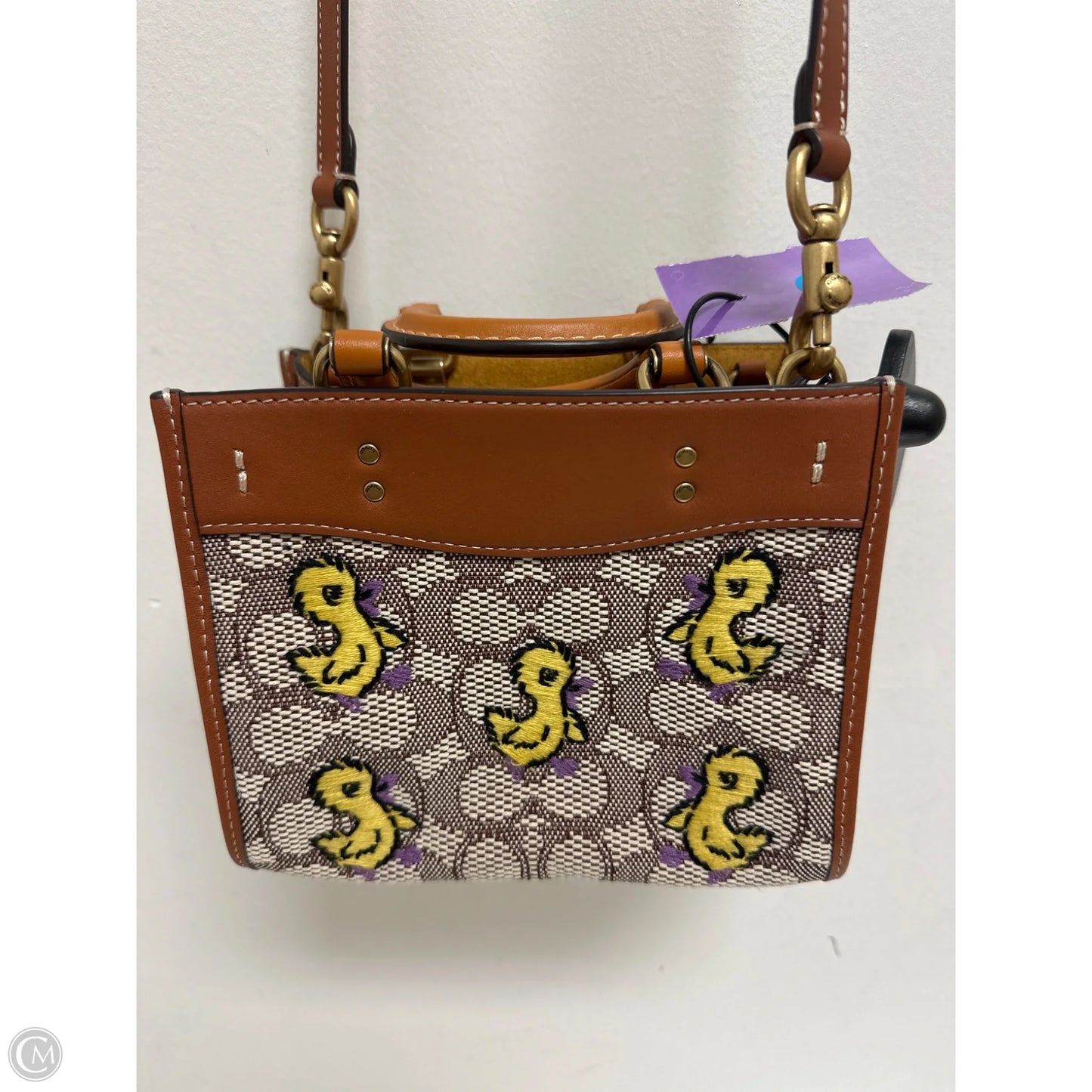 Handbag Designer By Coach, Size: Small