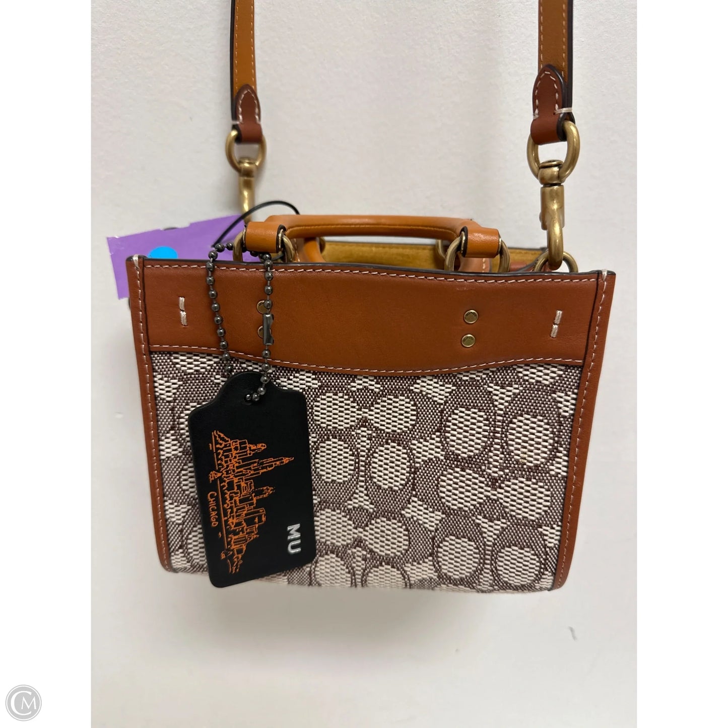 Handbag Designer By Coach, Size: Small