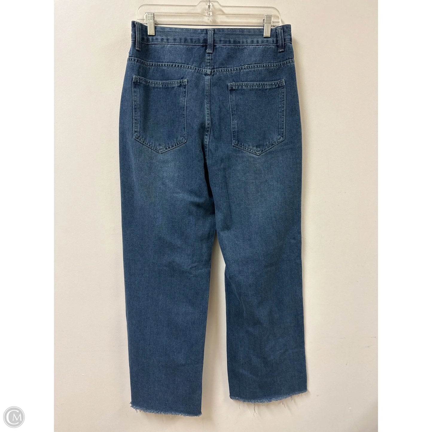 Jeans Flared By Clothes Mentor In Blue Denim, Size: 12