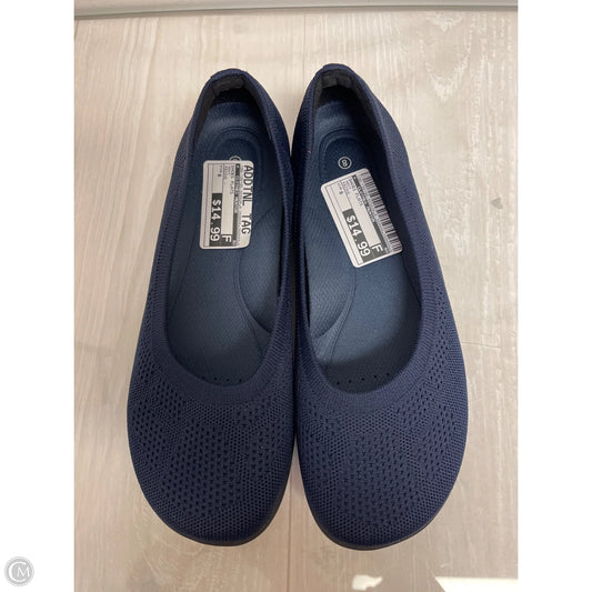 Shoes Flats By Clothes Mentor In Navy, Size: 8