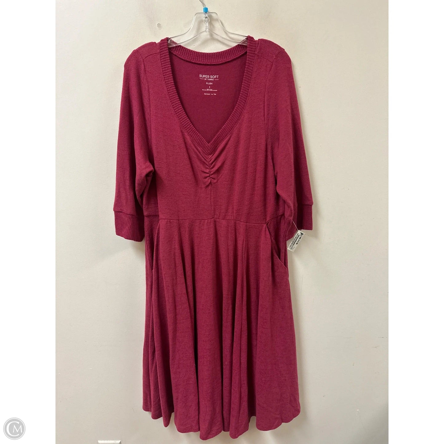 Dress Casual Maxi By Torrid In Purple, Size: 2x