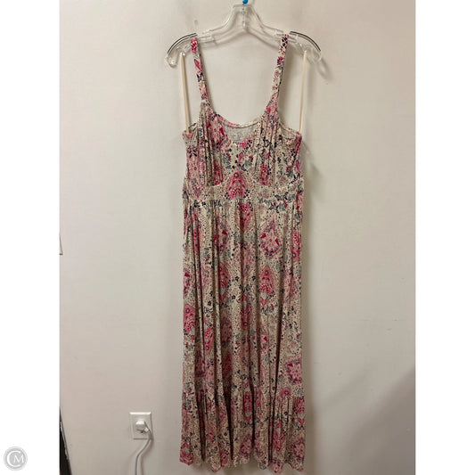 Dress Casual Maxi By Torrid In Cream, Size: 1x
