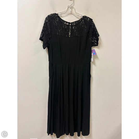 Dress Casual Maxi By Torrid In Black, Size: 1x