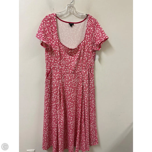 Dress Casual Maxi By Torrid In Pink, Size: 1x
